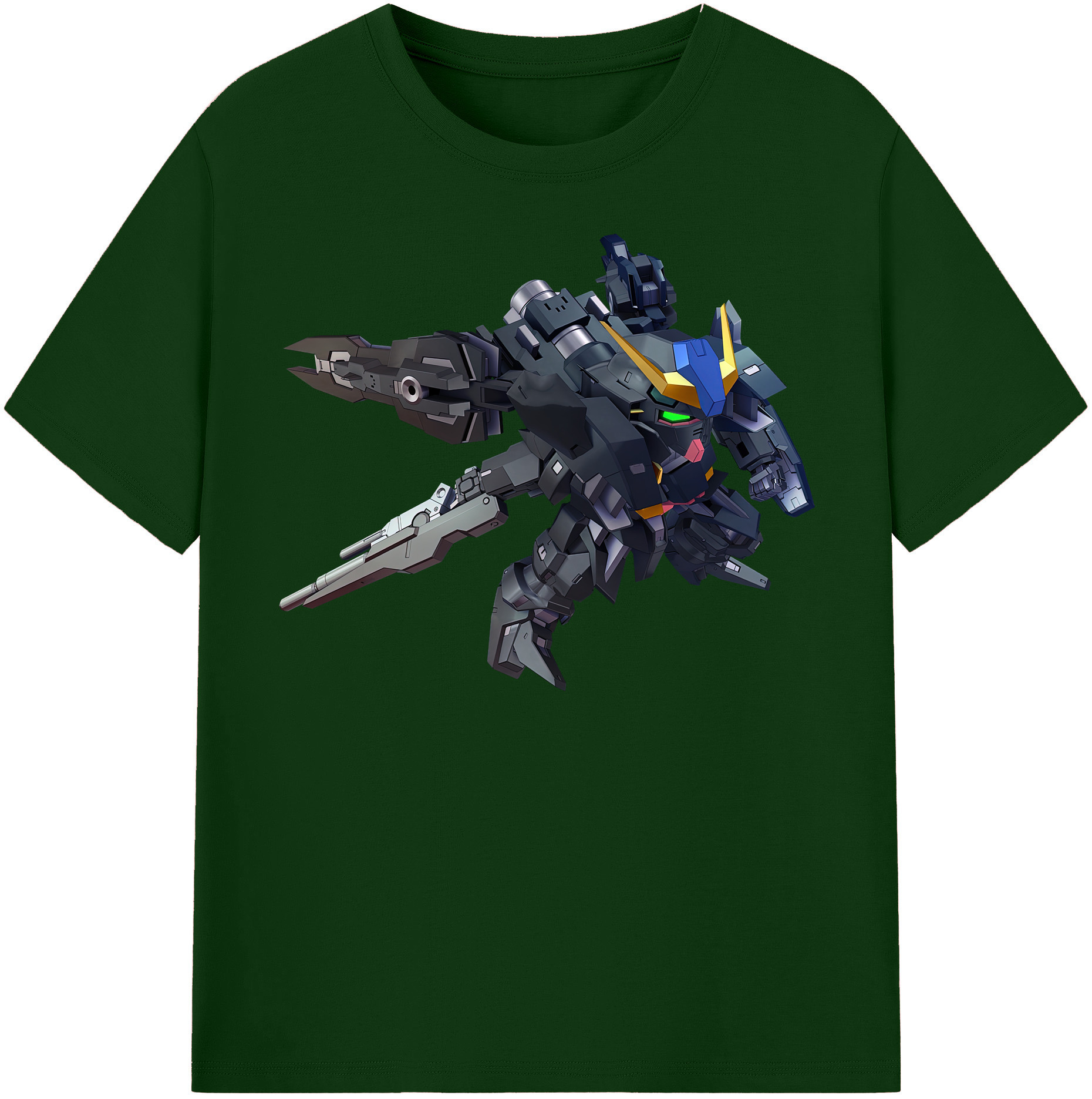 （画像用） 機動戦士ガンダム Mobile Suit Gundam 綿100％半袖Tシャツ（フロントプリント）